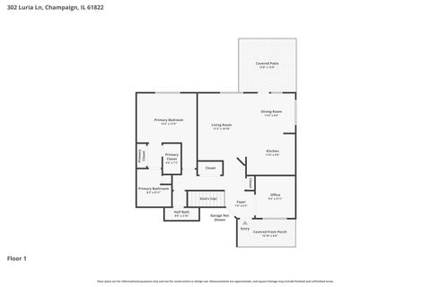 Tiny photo for 302 Luria Lane, Champaign, IL 61822 (MLS # 12659361)