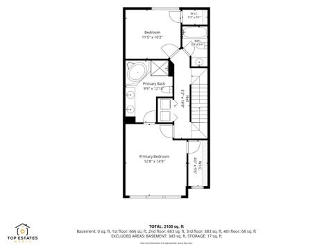 Tiny photo for 233 W Wood Street #73B, Palatine, IL 60067 (MLS # 12720321)