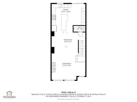 Tiny photo for 233 W Wood Street #73B, Palatine, IL 60067 (MLS # 12720321)