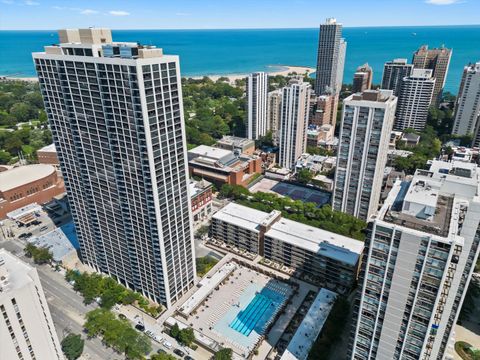 Photo of 1560 N Sandburg Terrace #1508J, Chicago, IL 60610 (MLS # 12464813)