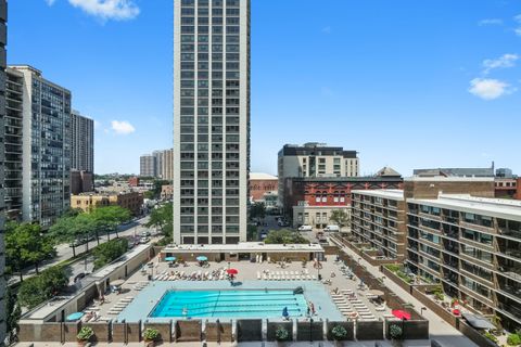Tiny photo for 1560 N Sandburg Terrace #1508J, Chicago, IL 60610 (MLS # 12464813)