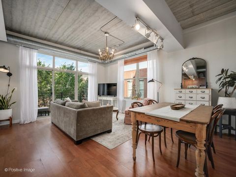 Tiny photo for 1228 W MONROE Street #408, Chicago, IL 60607 (MLS # 12499368)