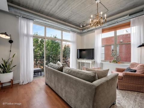 Tiny photo for 1228 W MONROE Street #408, Chicago, IL 60607 (MLS # 12499368)