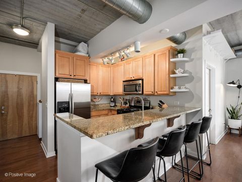 Tiny photo for 1228 W MONROE Street #408, Chicago, IL 60607 (MLS # 12499368)