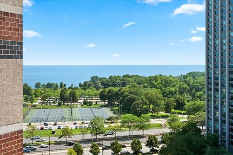 Tiny photo for 3660 N Lake Shore Drive #1407, Chicago, IL 60613 (MLS # 12448772)