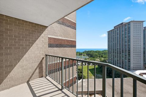Tiny photo for 3660 N Lake Shore Drive #1407, Chicago, IL 60613 (MLS # 12448772)