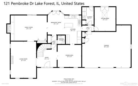 Tiny photo for 121 Pembroke Drive, Lincolnshire, IL 60045 (MLS # 12639296)