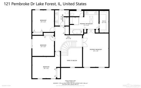 Tiny photo for 121 Pembroke Drive, Lincolnshire, IL 60045 (MLS # 12639296)