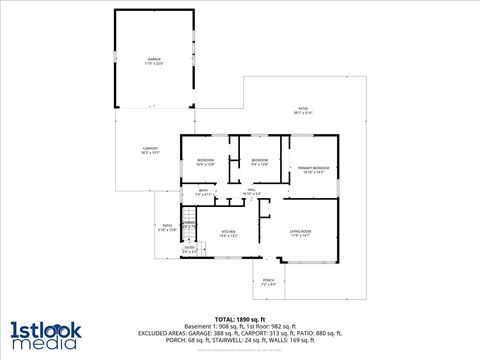 Tiny photo for 406 N Park Drive, Glenwood, IL 60425 (MLS # 12594887)