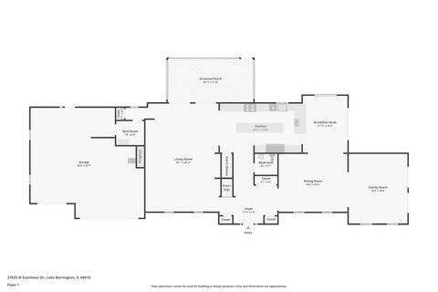 Tiny photo for 27625 W Kazimour Drive, Lake Barrington, IL 60010 (MLS # 12514071)