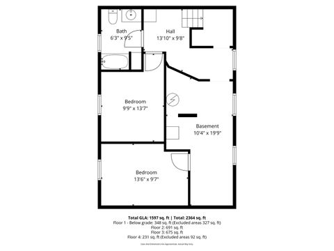 Tiny photo for 415 Blackhawk Street, Aurora, IL 60506 (MLS # 12519304)