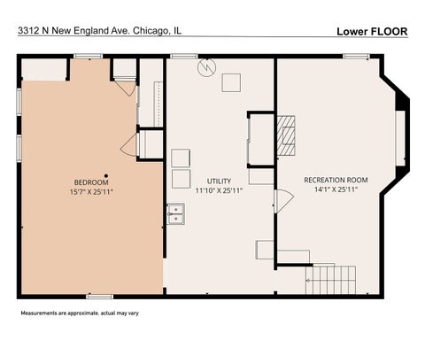 Tiny photo for 3312 N New England Avenue, Chicago, IL 60634 (MLS # 12700516)