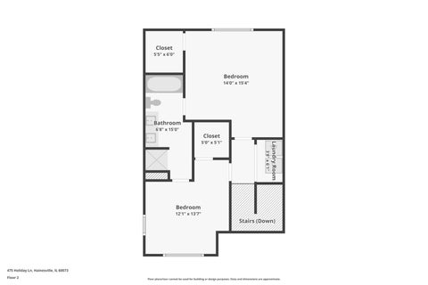 Tiny photo for 475 Holiday Lane, Hainesville, IL 60073 (MLS # 12797224)