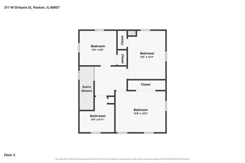 Tiny photo for 311 W Orleans Street, Paxton, IL 60957 (MLS # 12780246)