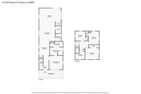 Tiny photo for 311 W Orleans Street, Paxton, IL 60957 (MLS # 12780246)
