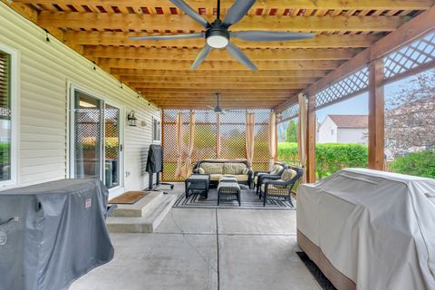 Tiny photo for 9712 Bennington Drive, Huntley, IL 60142 (MLS # 12642469)