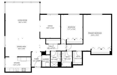 Tiny photo for 100 E Bellevue Place #5E, Chicago, IL 60611 (MLS # 12491119)