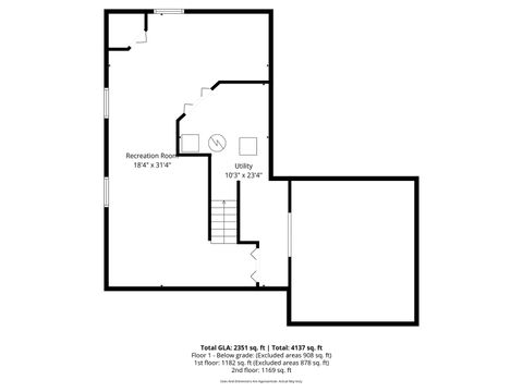 Tiny photo for 825 Evergreen Avenue, Glen Ellyn, IL 60137 (MLS # 12541287)