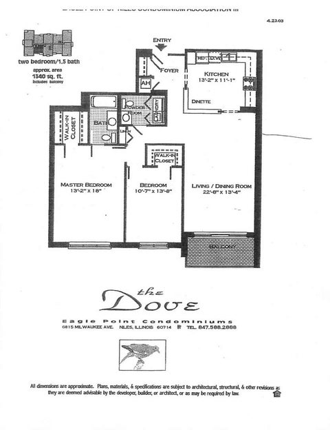 Tiny photo for 6801 N Milwaukee Avenue #402, Niles, IL 60714 (MLS # 12745227)