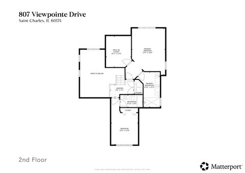 Tiny photo for 807 Viewpointe Drive, St. Charles, IL 60174 (MLS # 12629695)