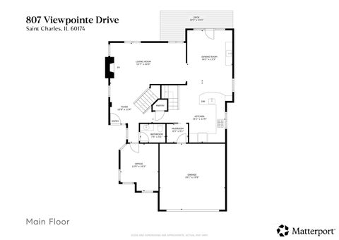 Tiny photo for 807 Viewpointe Drive, St. Charles, IL 60174 (MLS # 12629695)