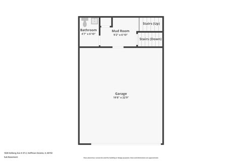 Tiny photo for 1828 Kelberg Avenue #47-2, Hoffman Estates, IL 60192 (MLS # 12793515)