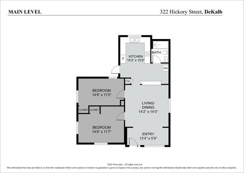 Tiny photo for 322 Hickory Street, DeKalb, IL 60115 (MLS # 12711144)