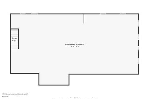 Tiny photo for 17001 Kimbark Avenue, South Holland, IL 60473 (MLS # 12640541)