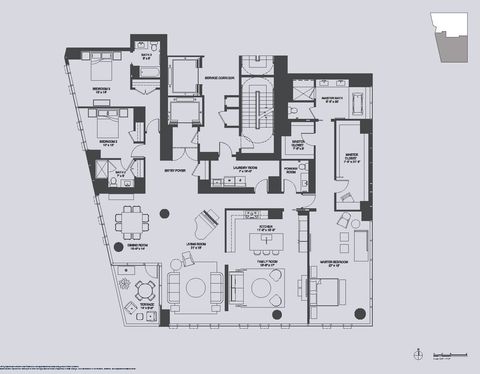 Tiny photo for 4 E Elm Street #12S, Chicago, IL 60611 (MLS # 12570277)