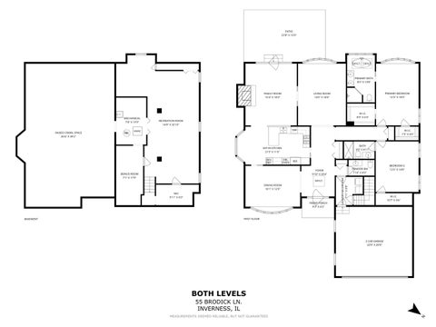 Tiny photo for 55 Brodick Lane, Inverness, IL 60067 (MLS # 12739330)