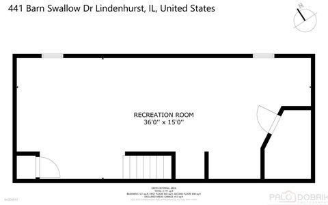 Tiny photo for 441 Barn Swallow Drive, Lindenhurst, IL 60046 (MLS # 12700892)