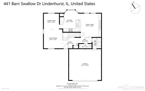 Tiny photo for 441 Barn Swallow Drive, Lindenhurst, IL 60046 (MLS # 12700892)