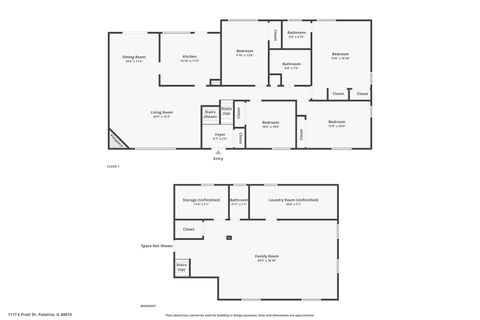 Tiny photo for 1117 E Pratt Drive, Palatine, IL 60074 (MLS # 12556405)