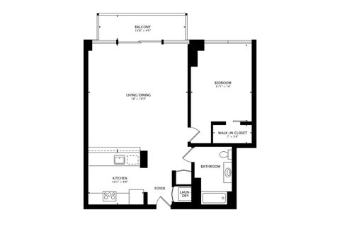 Tiny photo for 757 N Orleans Street #1105, Chicago, IL 60654 (MLS # 12736885)