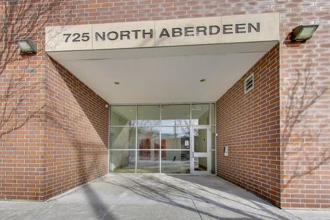 Tiny photo for 725 N Aberdeen Street #607, Chicago, IL 60642 (MLS # 12546354)