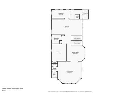 Tiny photo for 5800 W Giddings Street, Chicago, IL 60630 (MLS # 12710230)
