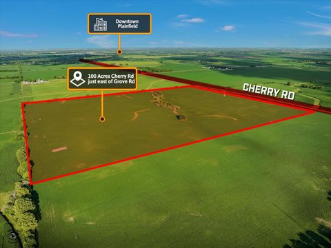 100 acres Cherry Road, Oswego, IL 60543 - #: 12327309