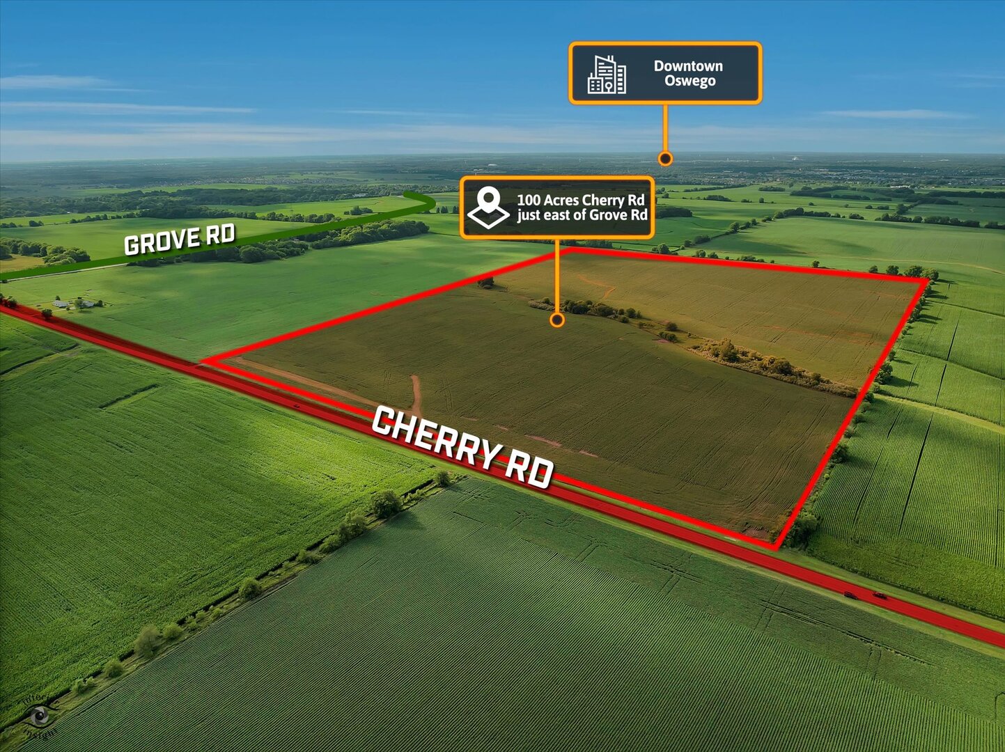 100 acres Cherry Road