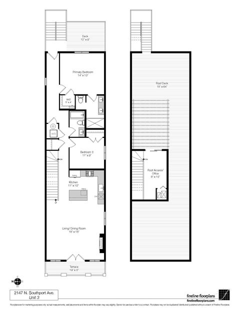 Tiny photo for 2147 N Southport Avenue #3, Chicago, IL 60614 (MLS # 12771273)
