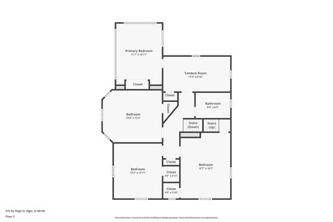 Tiny photo for 415 Du Page Street, Elgin, IL 60120 (MLS # 12698780)