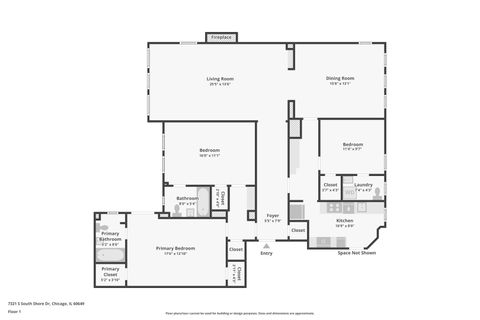 Tiny photo for 7321 S South Shore Drive #8D, Chicago, IL 60649 (MLS # 12488893)