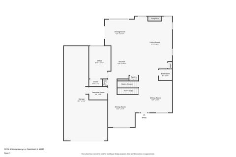 Tiny photo for 12136 Winterberry Lane, Plainfield, IL 60585 (MLS # 12424553)