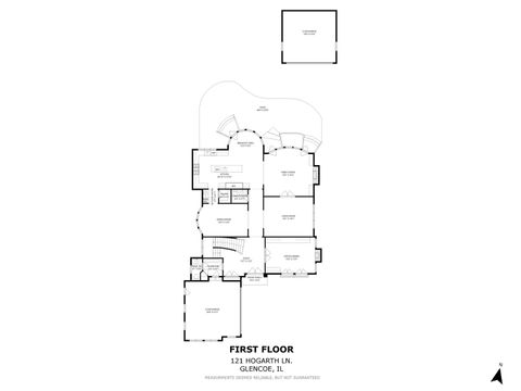 Tiny photo for 121 Hogarth Lane, Glencoe, IL 60022 (MLS # 12487596)