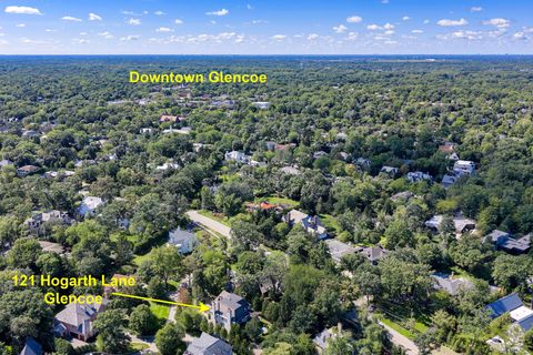 Tiny photo for 121 Hogarth Lane, Glencoe, IL 60022 (MLS # 12487596)