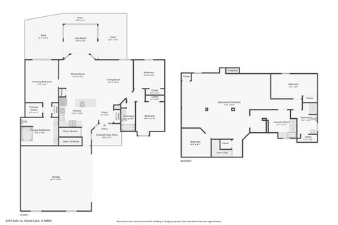 Tiny photo for 4213 Hale Lane, Island Lake, IL 60042 (MLS # 12571555)