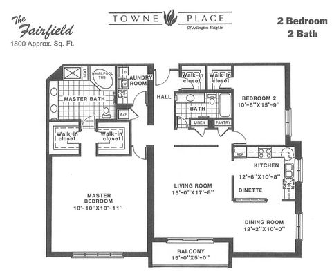 Tiny photo for 201 N Vail Avenue #207, Arlington Heights, IL 60004 (MLS # 12629800)