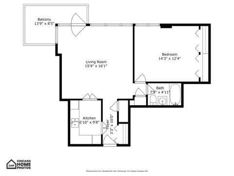 Tiny photo for 6301 N Sheridan Road #18P, Chicago, IL 60660 (MLS # 12510589)