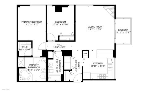 Tiny photo for 1515 S Prairie Avenue #803, Chicago, IL 60605 (MLS # 12461985)