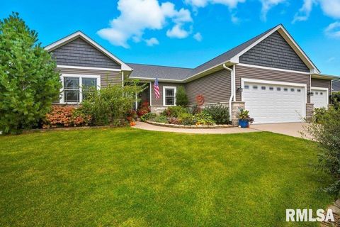 Tiny photo for 501 PRAIRIE MEADOWS Drive, Blue Grass, IA 52726 (MLS # QC4268782)