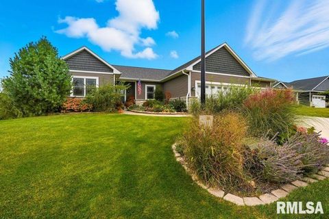 Tiny photo for 501 PRAIRIE MEADOWS Drive, Blue Grass, IA 52726 (MLS # QC4268782)